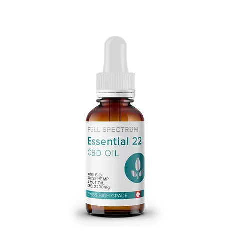Essential Vollspektrum CBD Öl aus biologischem Anbau – 22% (2200mg) 10ml