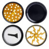 Thunder Grinder Gold 4-teilig (63mm)