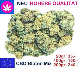 CBD Blüten Mix Europa – Mischung aus Cannabis