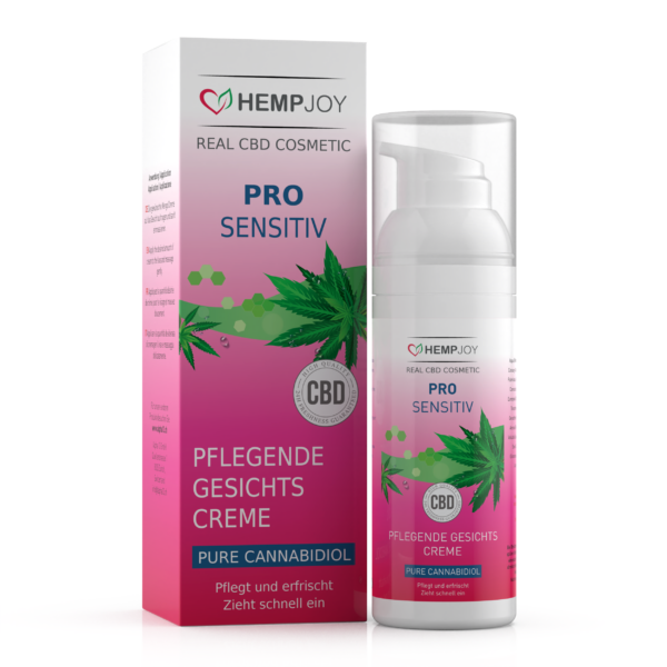 HEMPJOY: Pflegende CBD Gesichtscreme