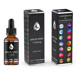 CBD Öl aus biologischen Anbau – Low THC – 12.9%