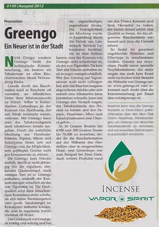 Greengo Tabakersatz Kräutermischung
