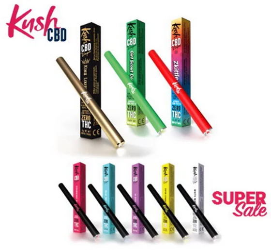 Kush CBD Vape – Super SET 8 Stk. = 8 x 200mg