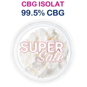 CBG Isolat kaufen Schweiz – 99,5 % Cannabigerol