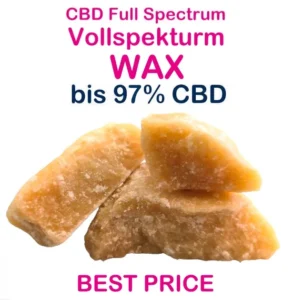 CBD Wax 97 % – hochreines Cannabidiol Konzentrat aus der Schweiz
