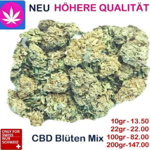 CBD Blüten Mix Schweiz Aktion