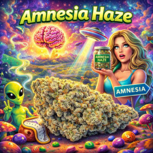 Hochwertige Amnesia Haze CBD Blüten als legale CBD Blüte für Erwachsene