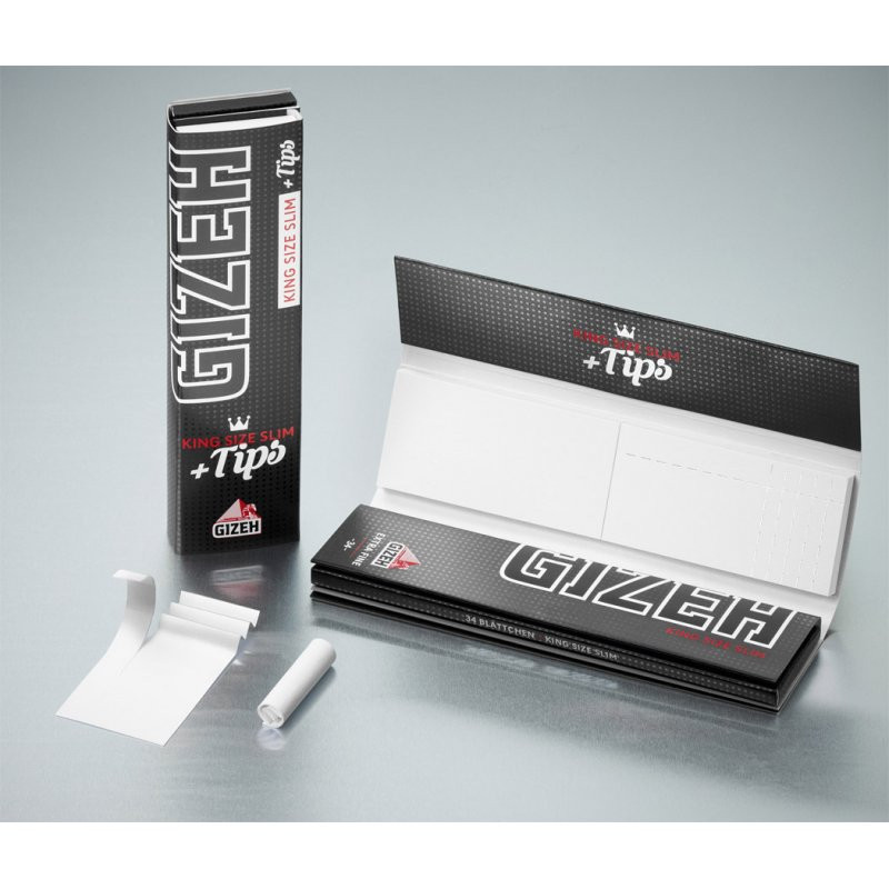 GIZEH Black King Size Slim