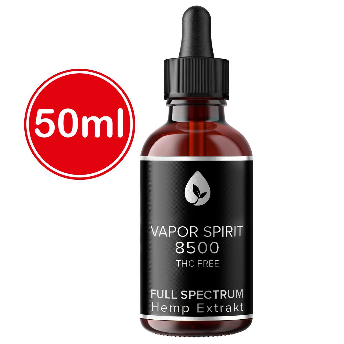 Bio CBD Öl THC frei 50ml – Vollspektrum CBD Öl 17 % von Vapor Spirit