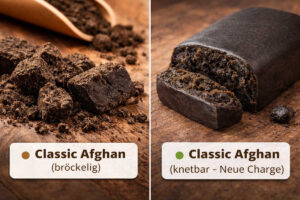 Schwarzer Afghane CBD Hasch