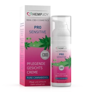 CBD Gesichtscreme mit natürlichen Inhaltsstoffen