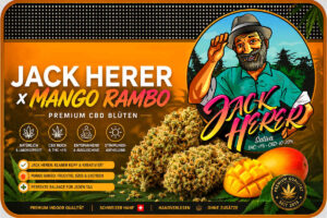 Jack Herer CBD Blüten – Kreuzung aus Jack Herer × Mango Rambo