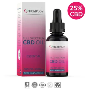 CBD Öl 25% Full Spectrum von Hempjoy – Produktbild