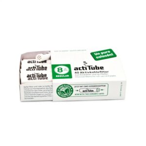 acti Tube Aktivkohlefilte 8mm